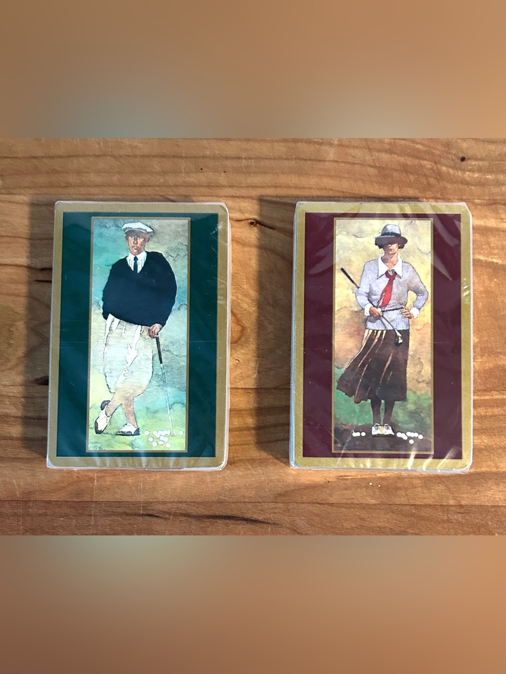 Congress Brand Golf Themed ‘The Golfer’ Male & Female Premium Playing Cards